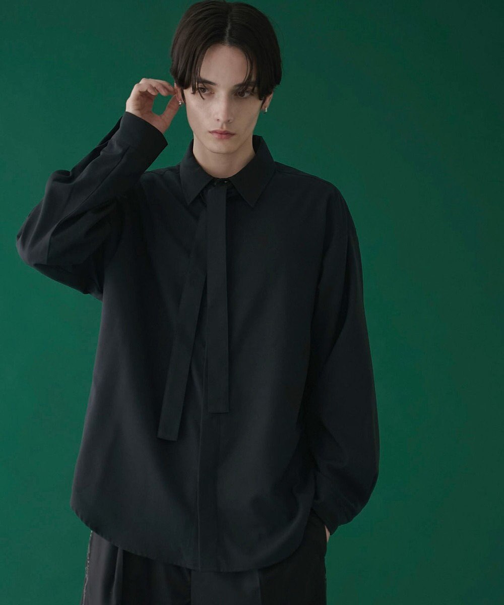 WEGO ボウタイシャツ(LS) 