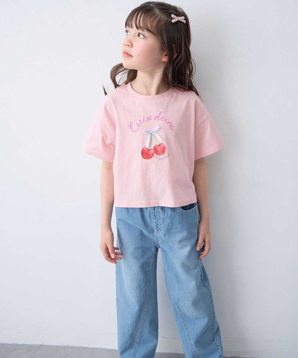 ANY KIDS 【綿100%】オーバーサイズ 半袖Tシャツ 