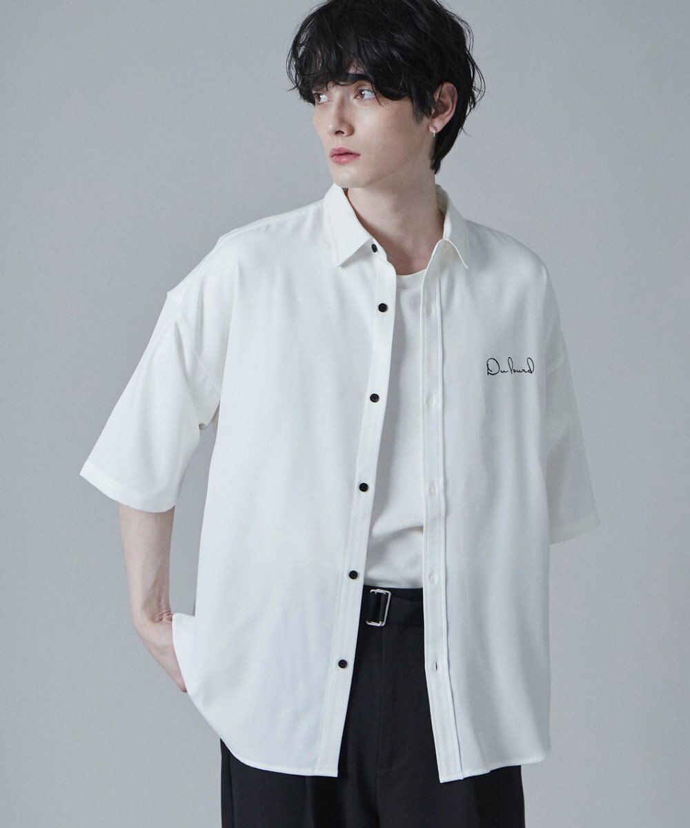 WEGO アムンゼンワンポイントBIGシャツ（S） 