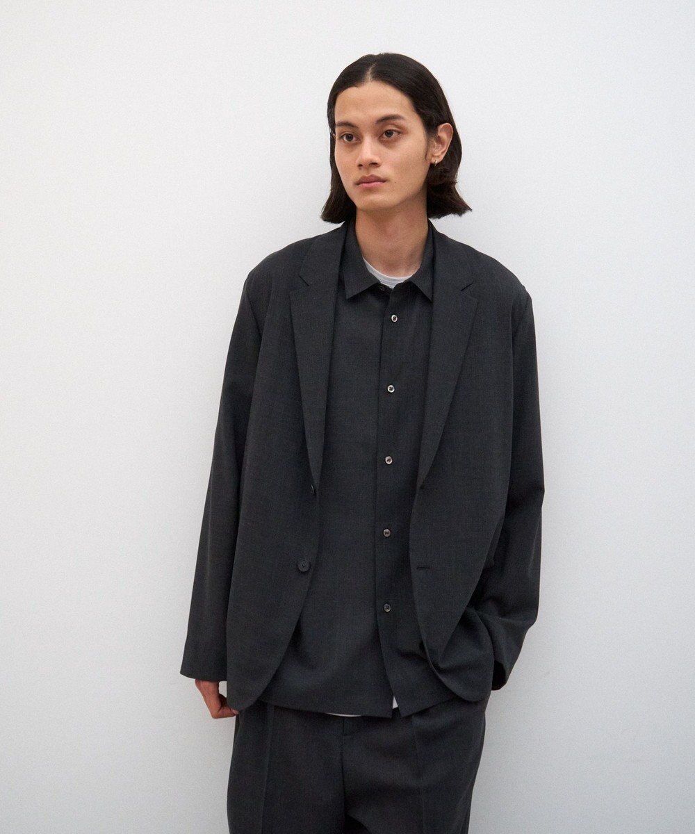 ATON TWIST WOOL GAUZE | テーラードジャケット - UNISEX 