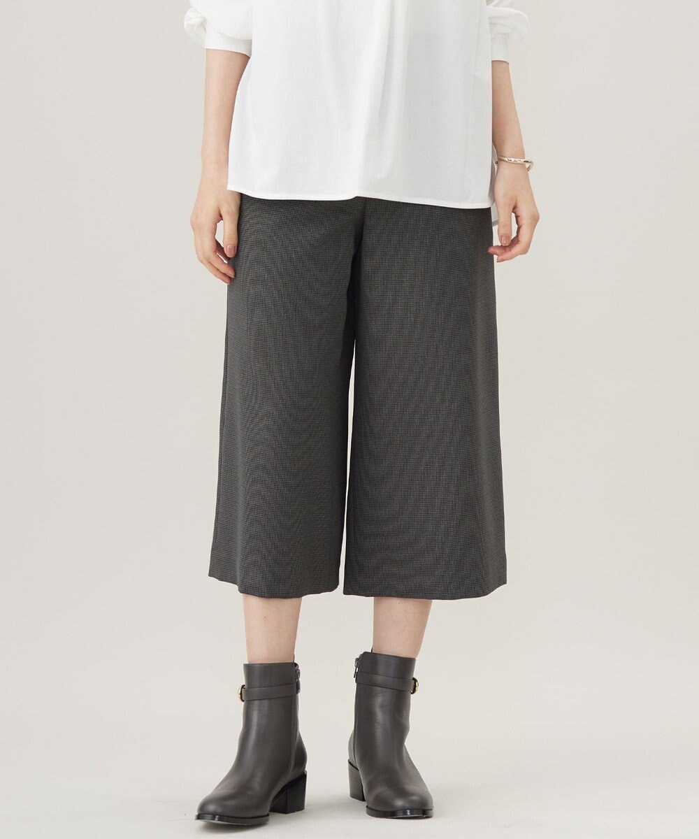 J.PRESS LADIES L 【WEB限定カラーあり・洗える】LANATEC キュロット パンツ 