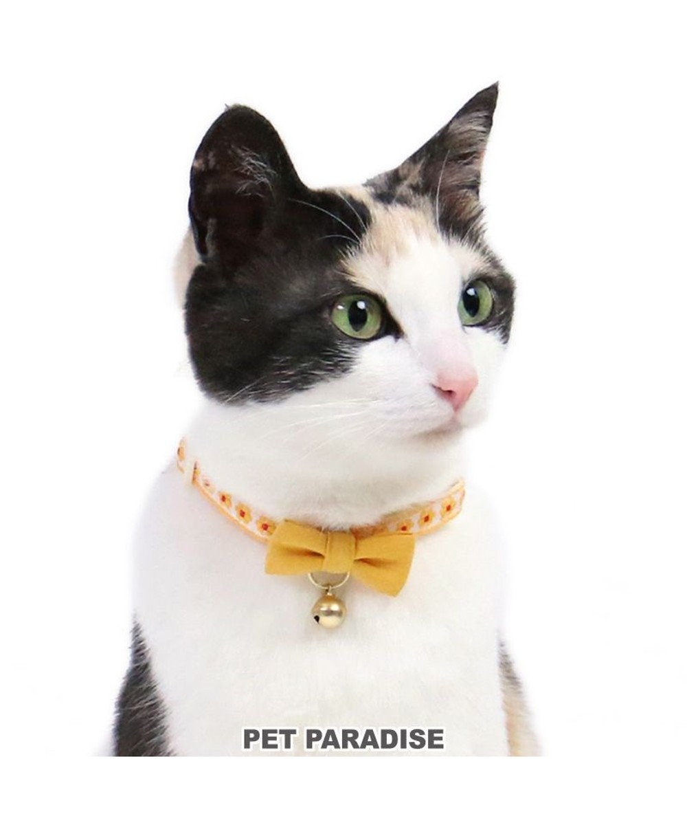 PET PARADISE ペットパラダイス 猫 首輪 チロリアン 《イエロー》 イエロー