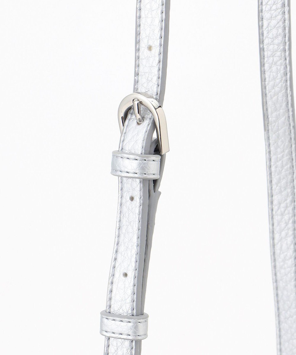 23区 シュリンクフェイクレザーミニショルダー 