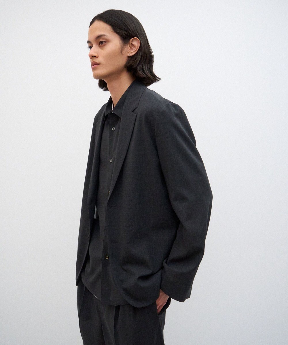 ATON TWIST WOOL GAUZE | テーラードジャケット - UNISEX 