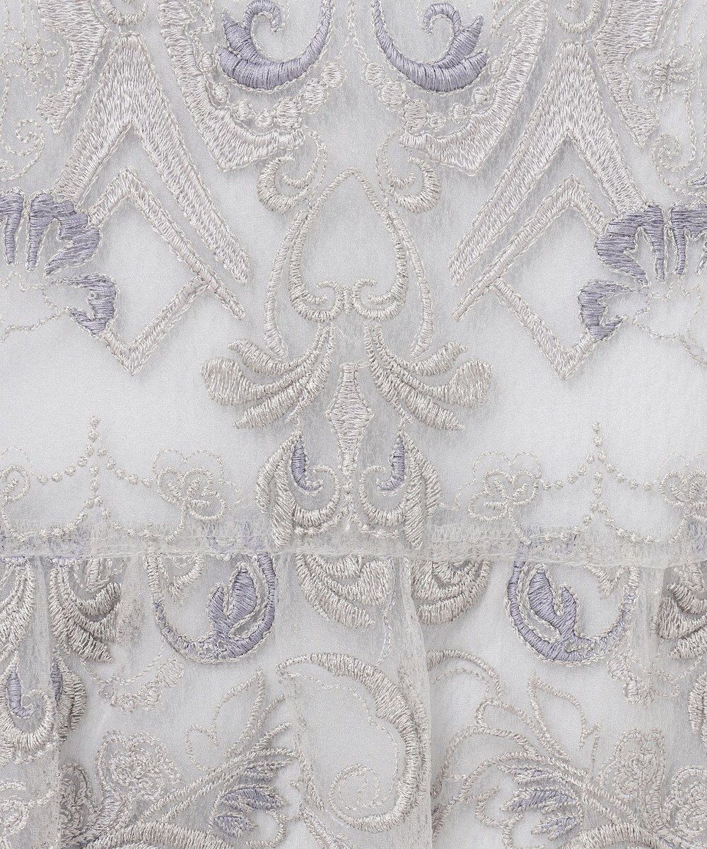 GRACE CONTINENTAL ラメオーナメントミニドレス 