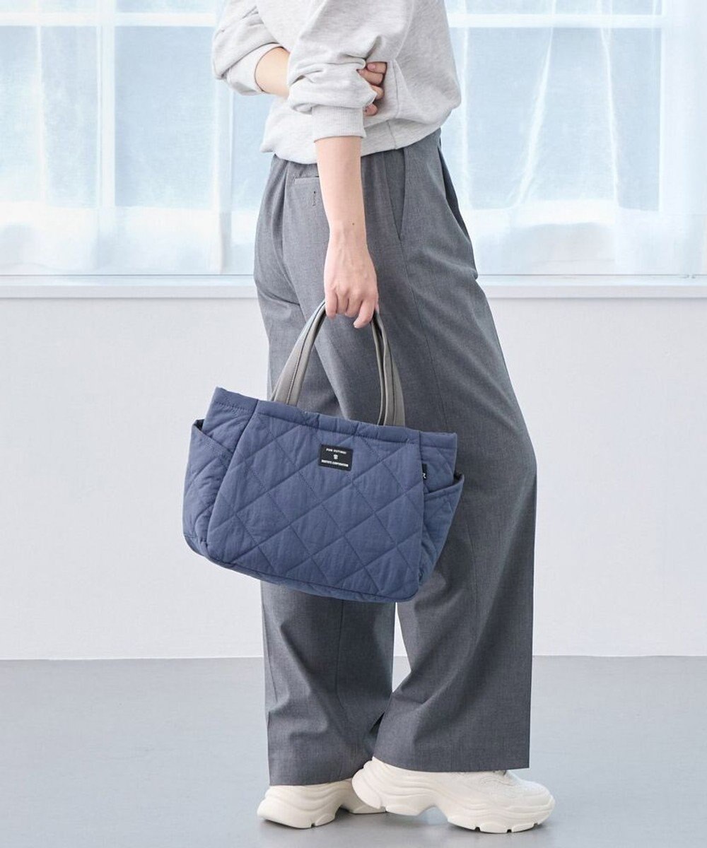 ROOTOTE 3673【仕切り+自立+撥水】LT.デリ.パルーティ.キルト-D 