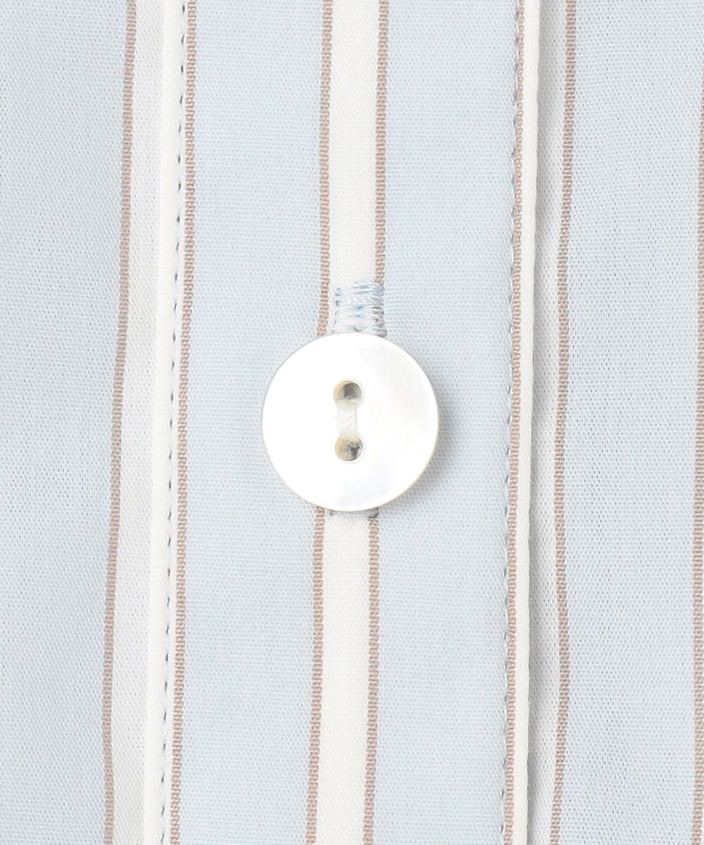 自由区 L 【スタイリストコラボ・洗える】SOMELOSバンドカラー シャツ 