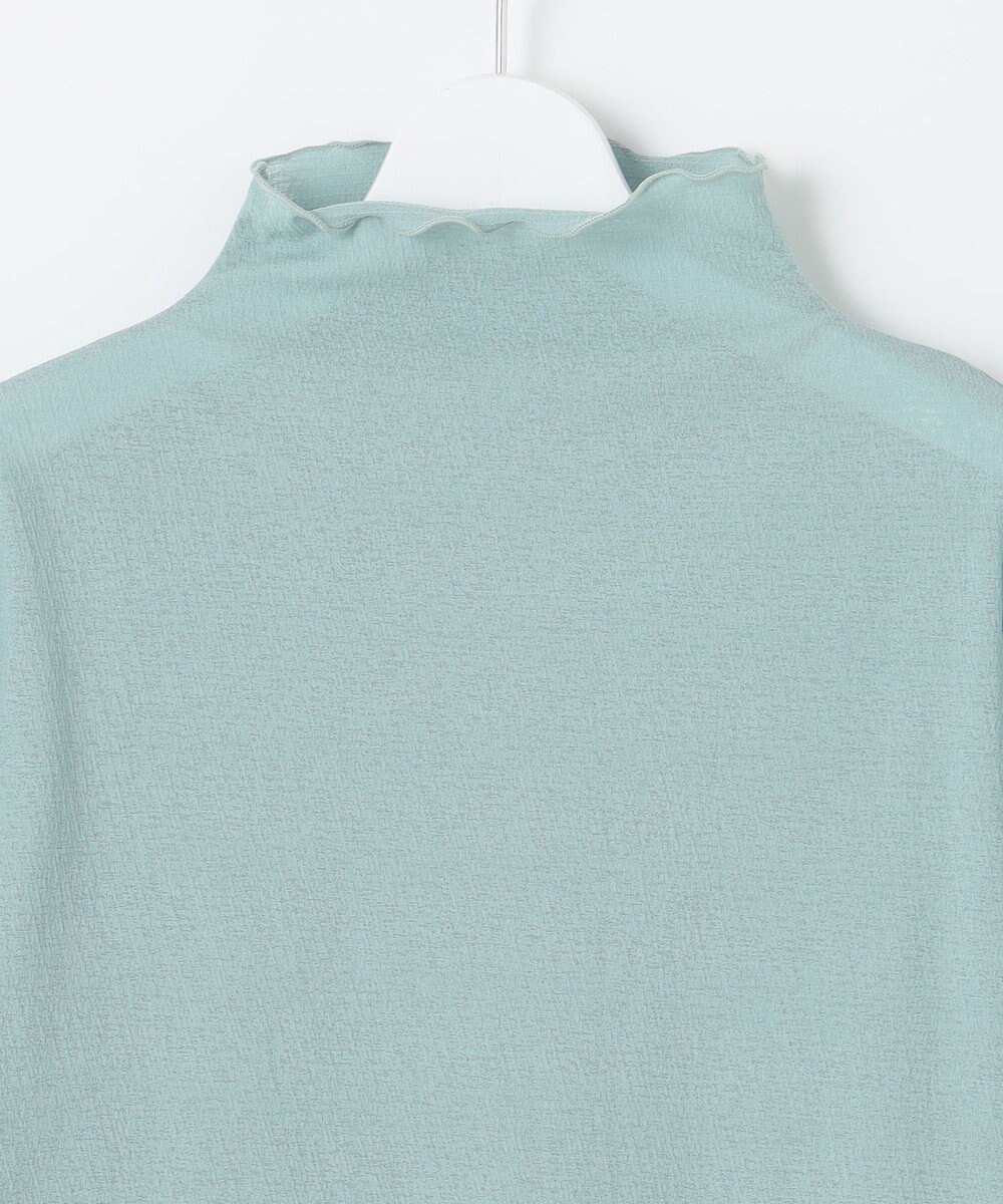 Feroux 【2WAY・洗える】リボンタイシアータートル カットソー 