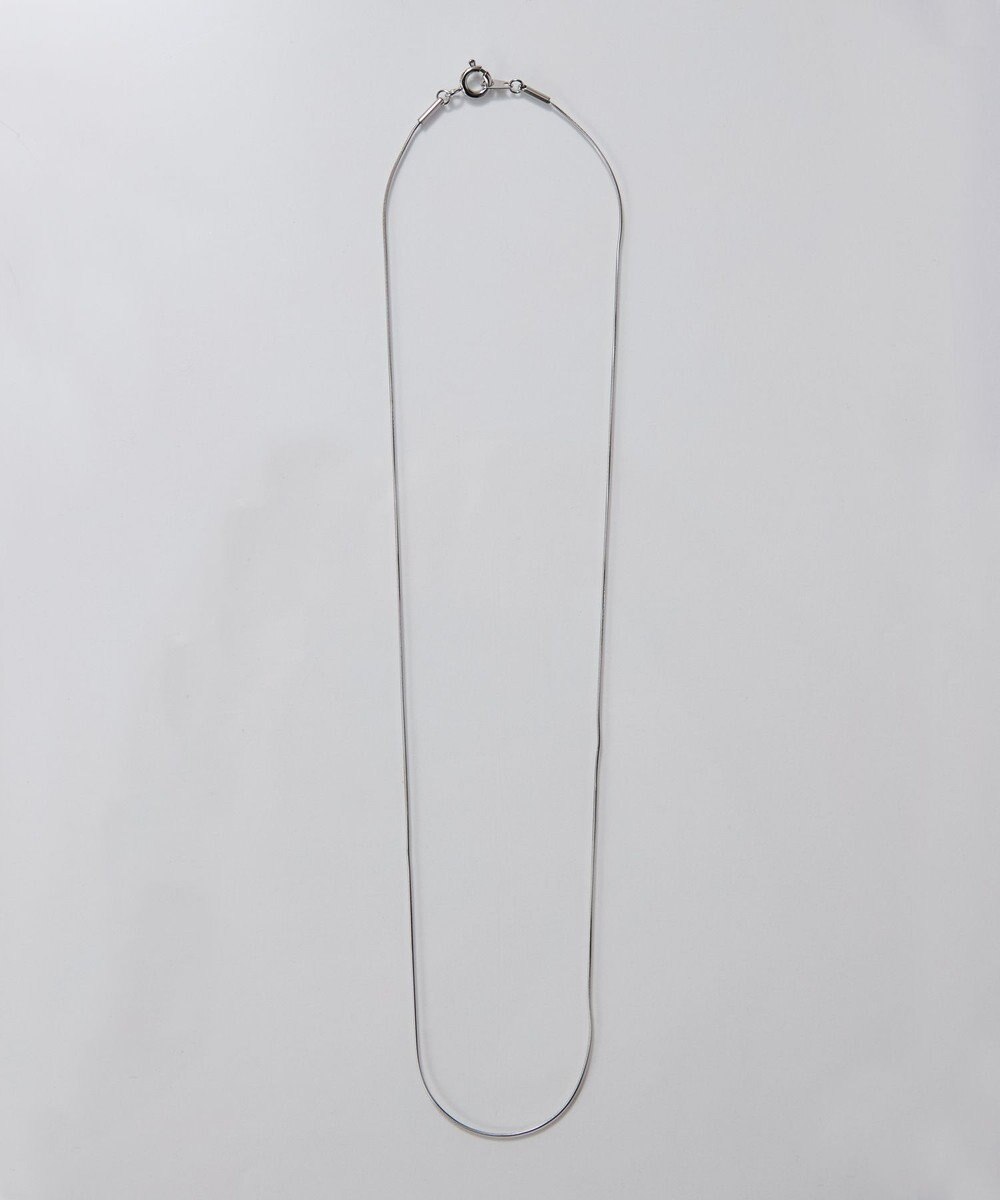 Phoebe 【金属アレルギー対応】ミニマルコンパクトチェーンネックレス/サージカルステンレス シルバー 