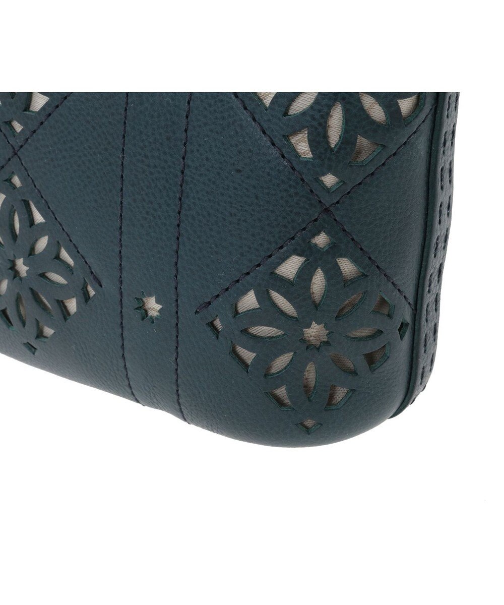 genten アーガイルカットワーク 2wayバッグ 