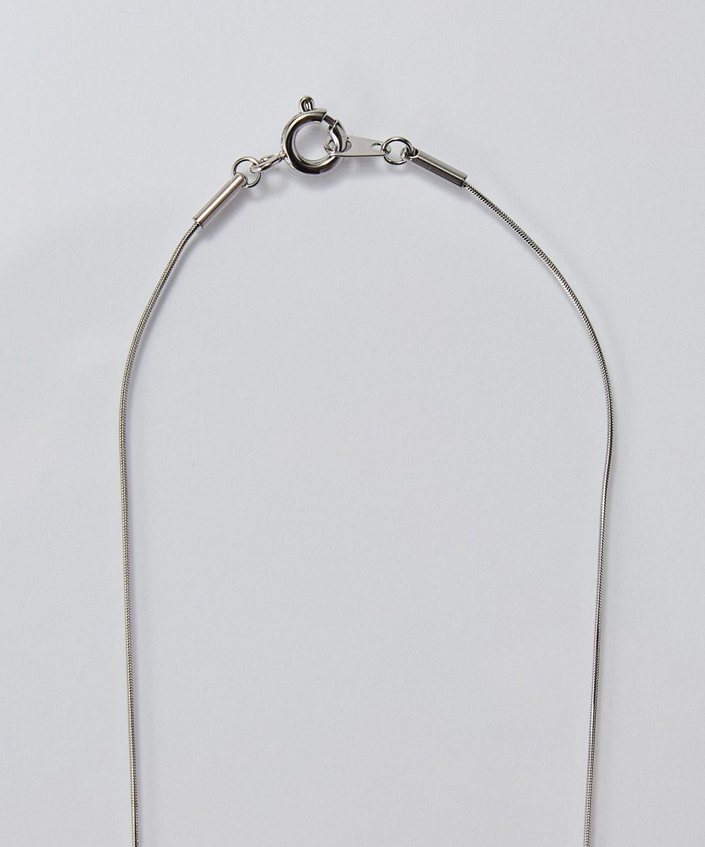 Phoebe 【金属アレルギー対応】ミニマルコンパクトチェーンネックレス/サージカルステンレス シルバー 