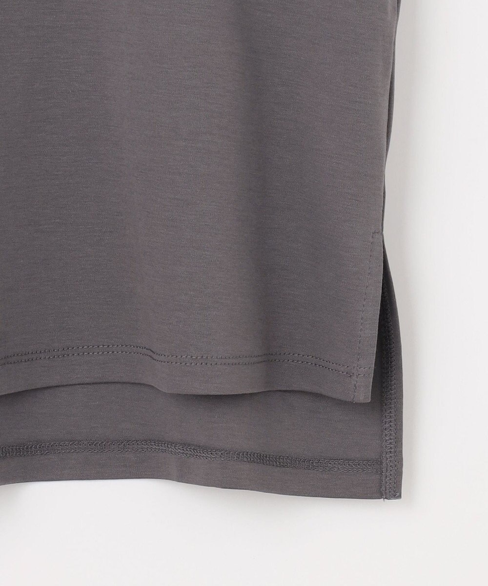 ANY SIS S 【撥水・汗ジミ防止・UVケア・洗える】スーピマスムース クロップド Tシャツ 