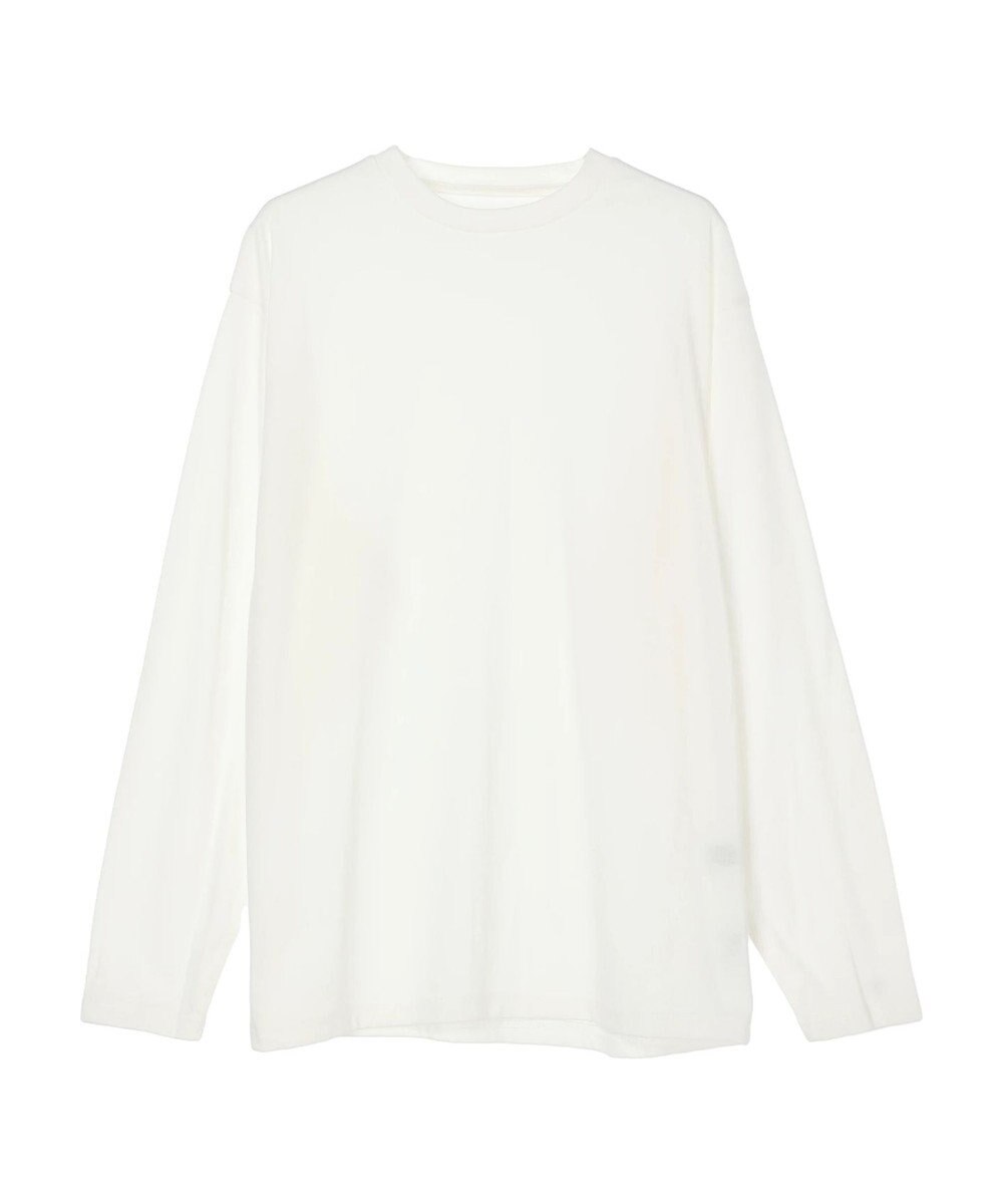 CRAFT STANDARD BOUTIQUE 強撚ポンチカーディガン＋Ｌ／Ｓ　ＴＥＥーＳＥＴ 