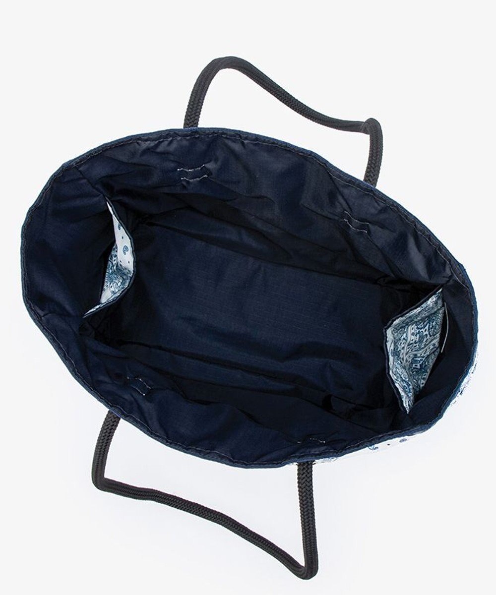 LeSportsac ML 2 WAY TOTE        /バンダナブリーズ/ディープシーブルー 