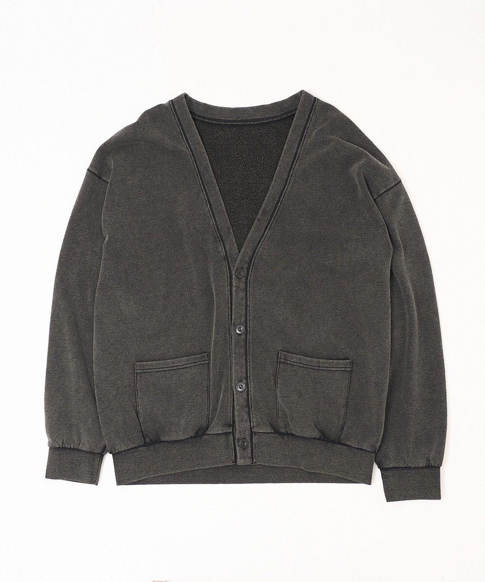 WEGO 【ユニセックス着用ITEM】ケミカルスウェットカーディガン 