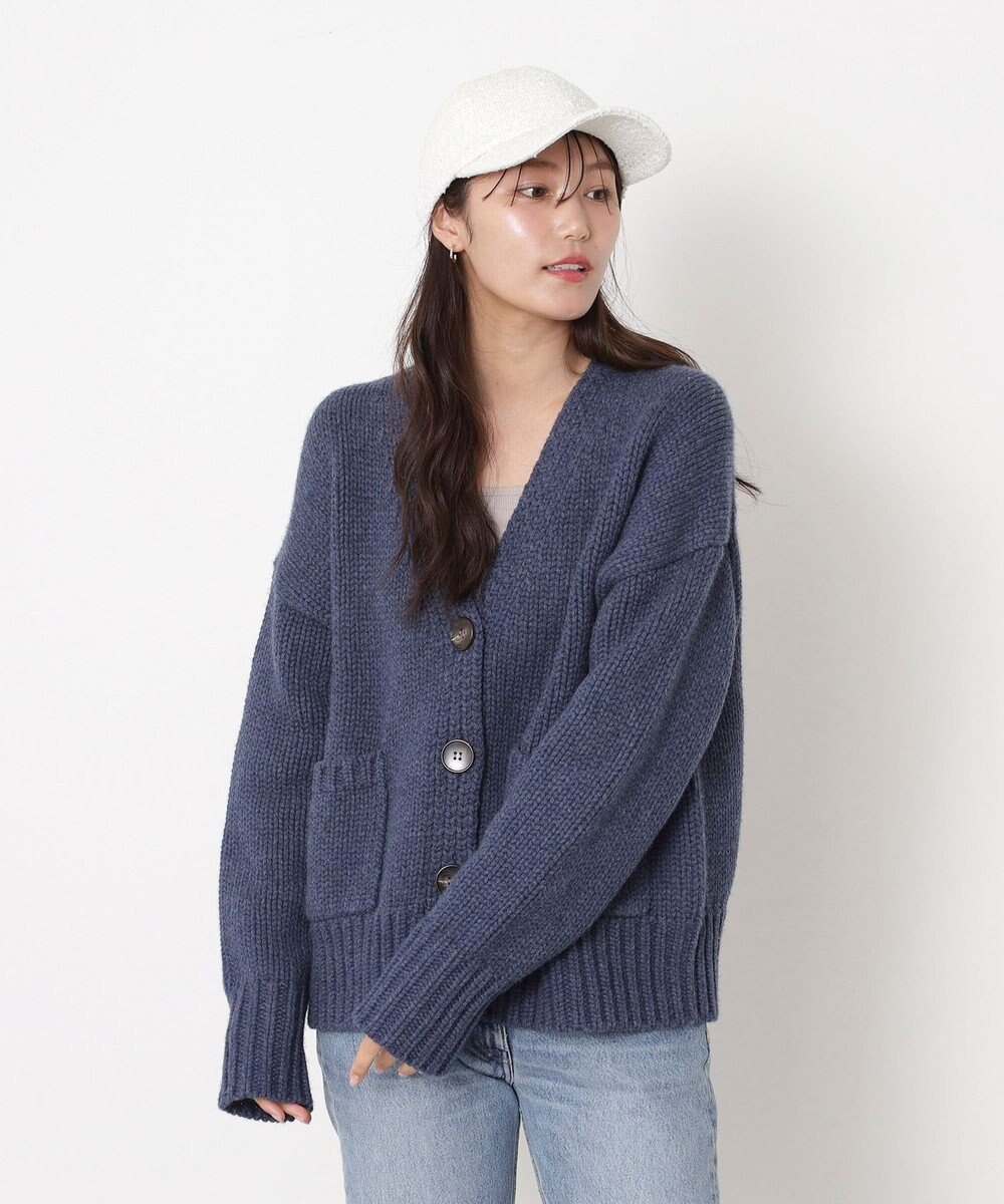 MOONBAT PAUL&JOE ACCESSOIRES(ポール&ジョー)ツイード キャップ 帽子 ネコチャーム付 UVカット 