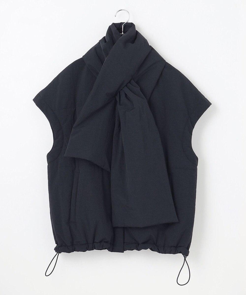 #Newans 【撥水/洗える】ビックスクエア中綿ベスト 