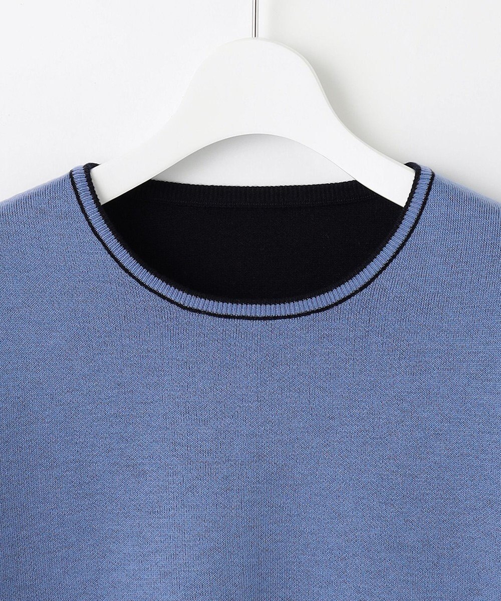 自由区 【ご好評につきWEBのみ新色追加/洗える/マルチウェイ】リバーシブルニット セットアップ 