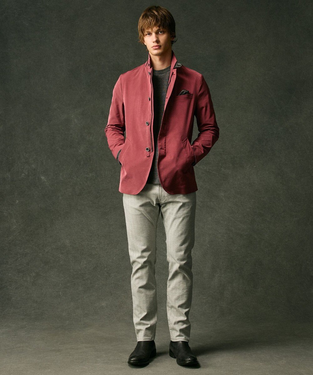 JOSEPH ABBOUD 【ストレッチ/パウダータッチ/JAPANファブリック】アーティローザストレッチジャケット 