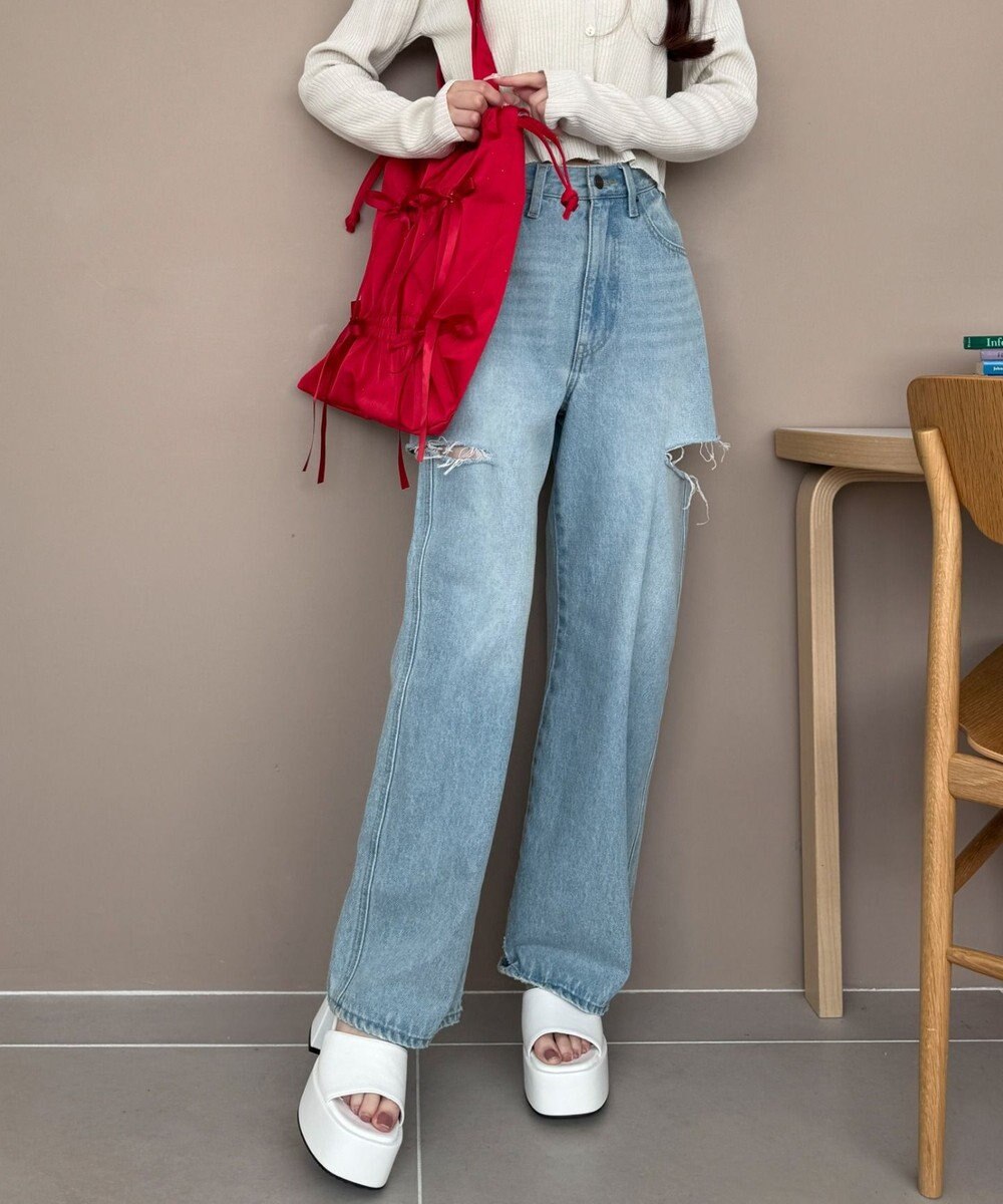 WEGO ストーム付きヒールサンダル 