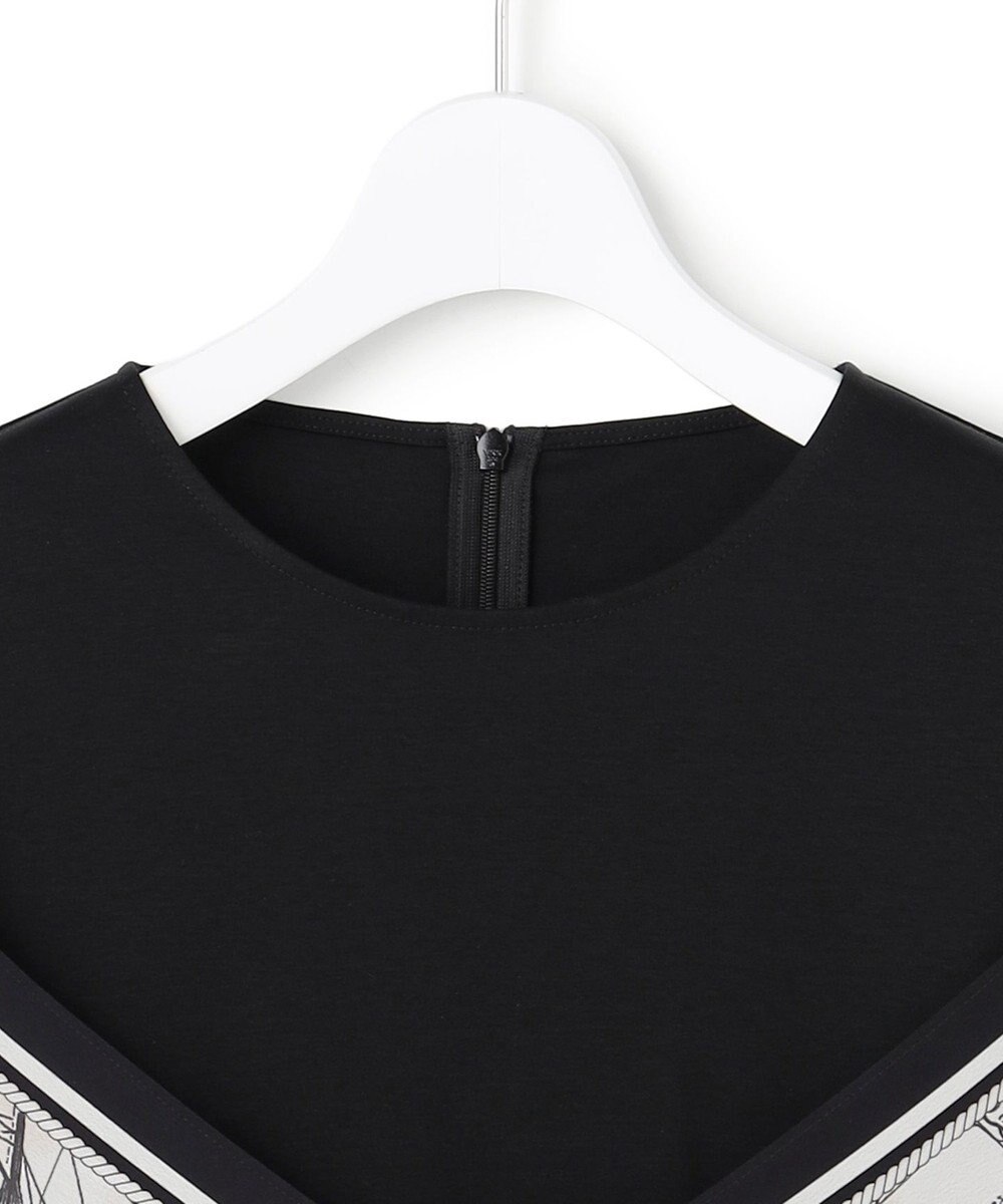 23区 S 【先行予約】スカーフコンビジャージー カットソー 