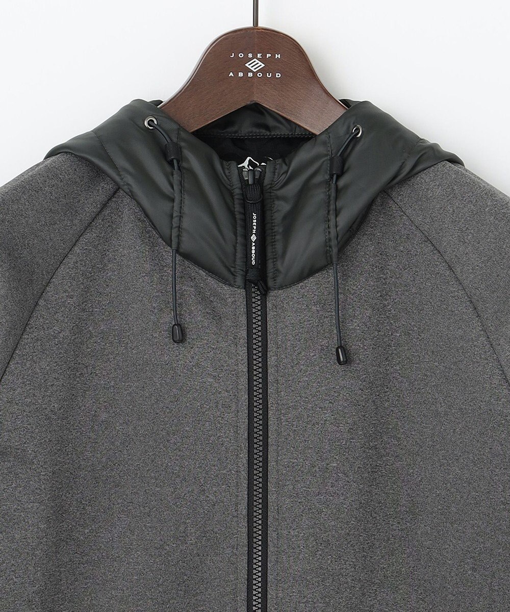 JOSEPH ABBOUD MOUNTAIN 【UNISEX】吸水速乾 バックフリースパーカー 