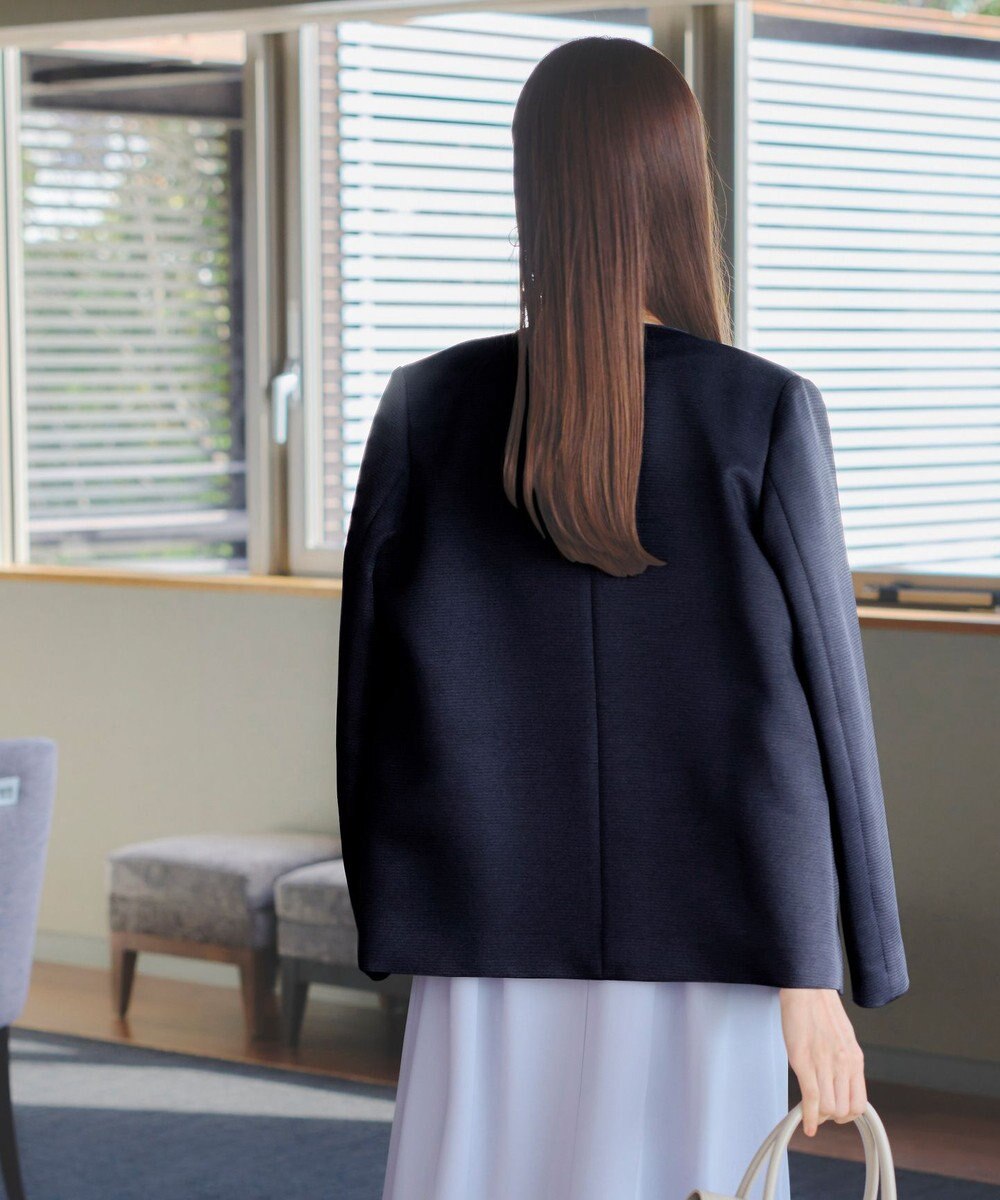 Tiaclasse 【洗える】ワッフルピケジャケット 