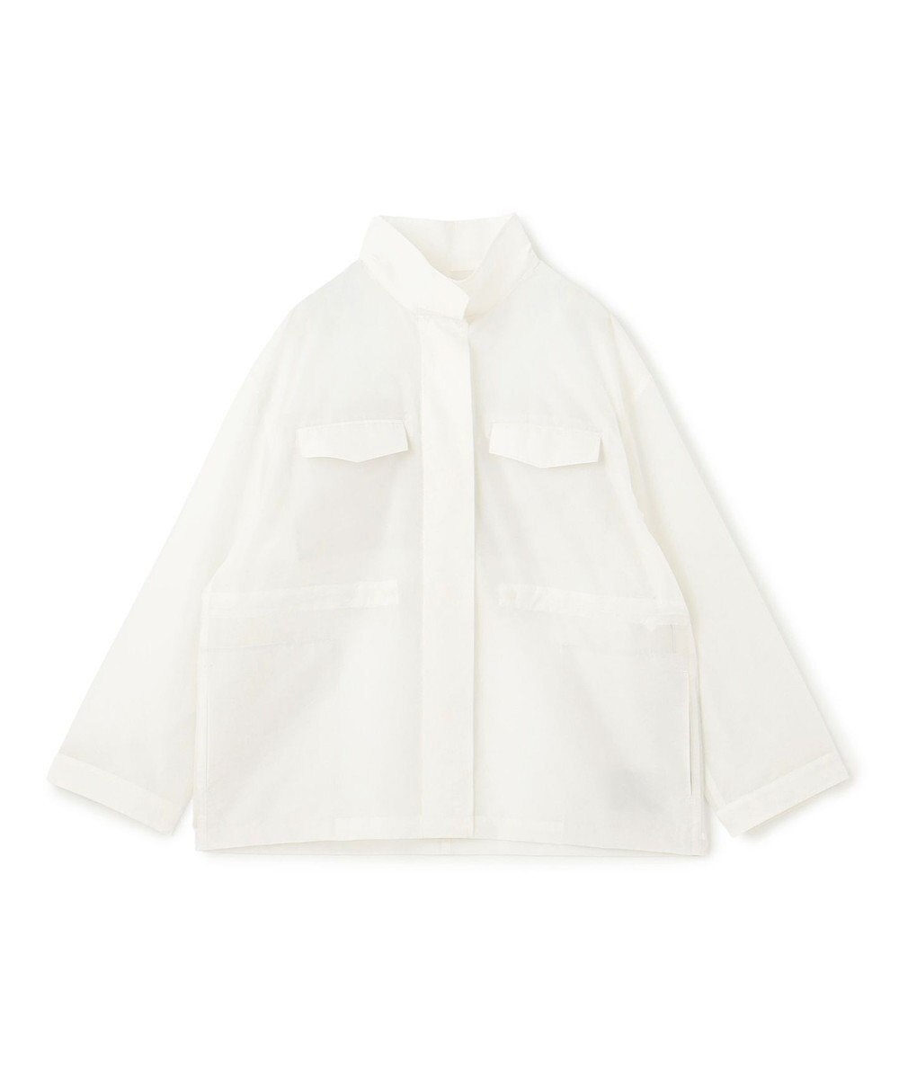 uncrave シアーオーガンジー ミリタリーブルゾン 