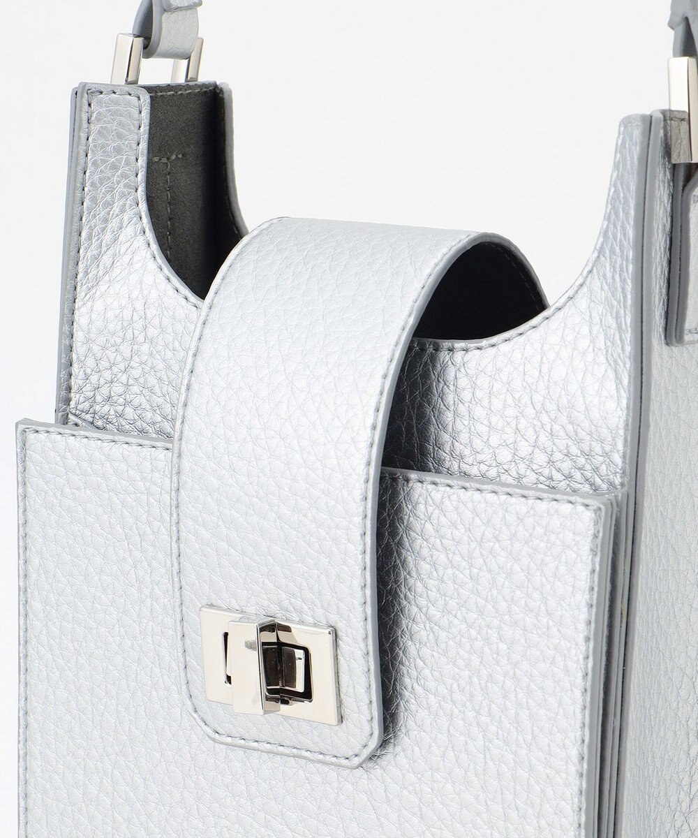 23区 シュリンクフェイクレザーミニショルダー 