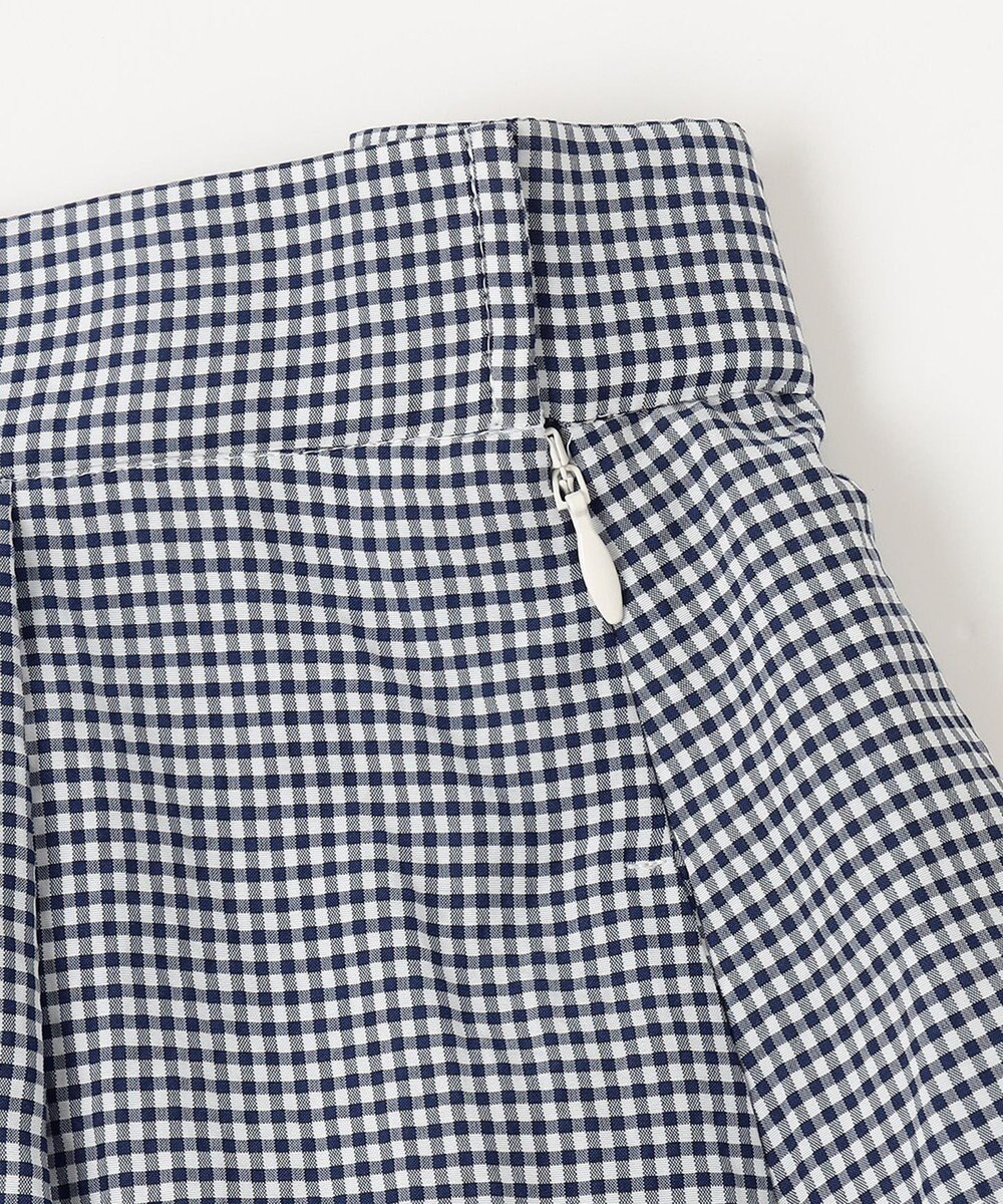 J.PRESS LADIES 【洗える】アセVis ギンガム スカート 