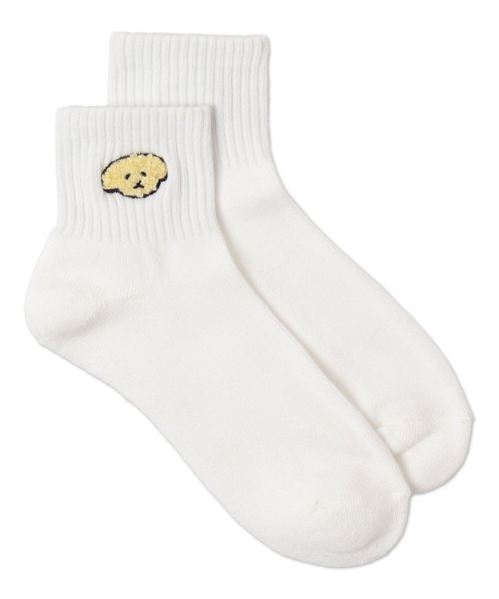 WEGO モコモコアニマルアンクルパイルソックス 