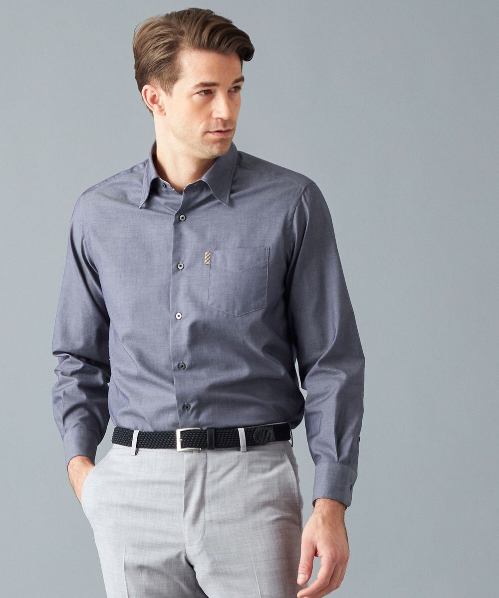 デニムライクボイルコットン シャツ Daks ファッション通販 公式通販 オンワード クローゼット デニムライクボイルコットン シャツ Daks ファッション通販 公式通販 オンワード クローゼット