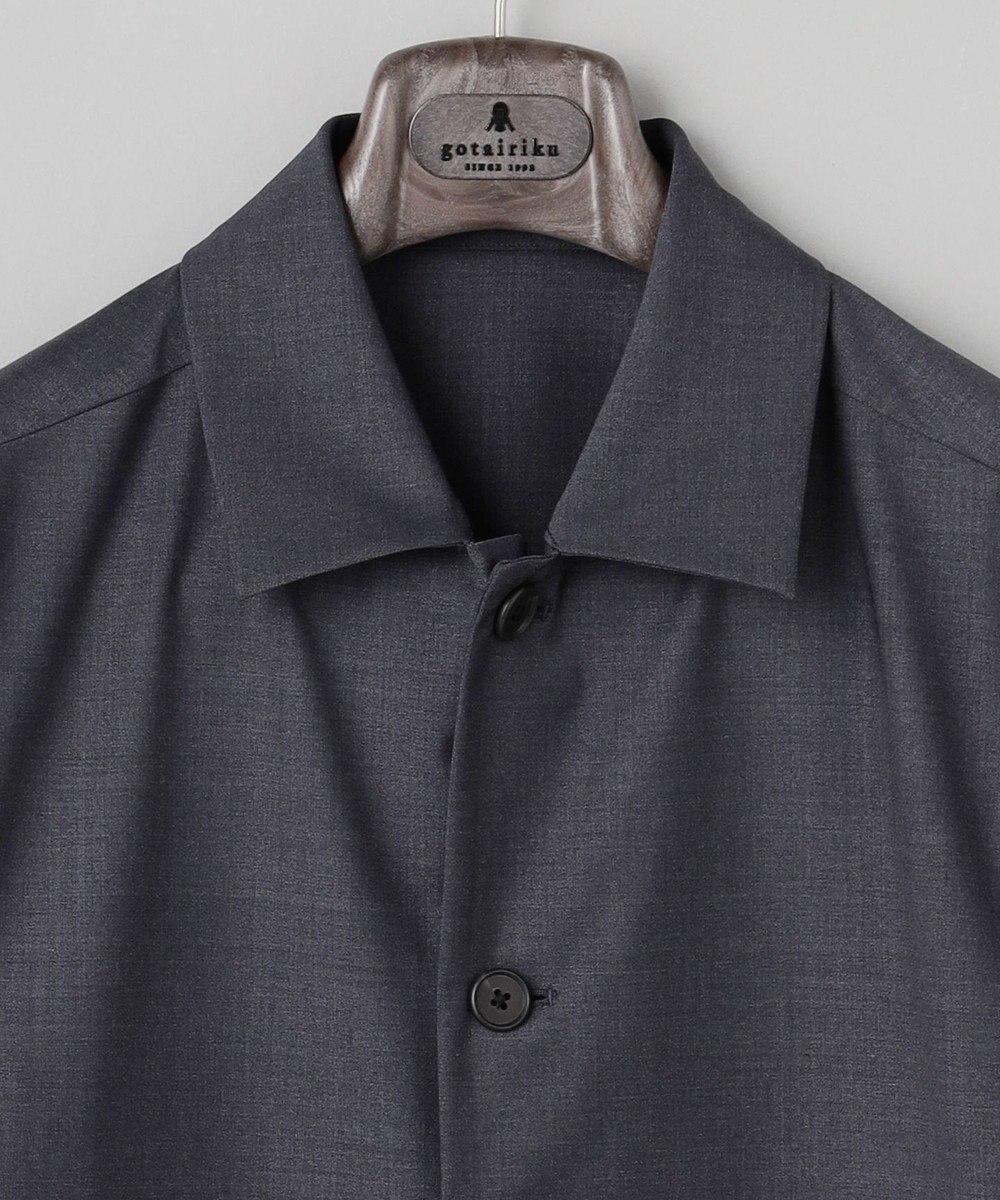 GOTAIRIKU カジュアルセットアップ対応【洗える/ストレッチ】YUNSA シャツアウター 