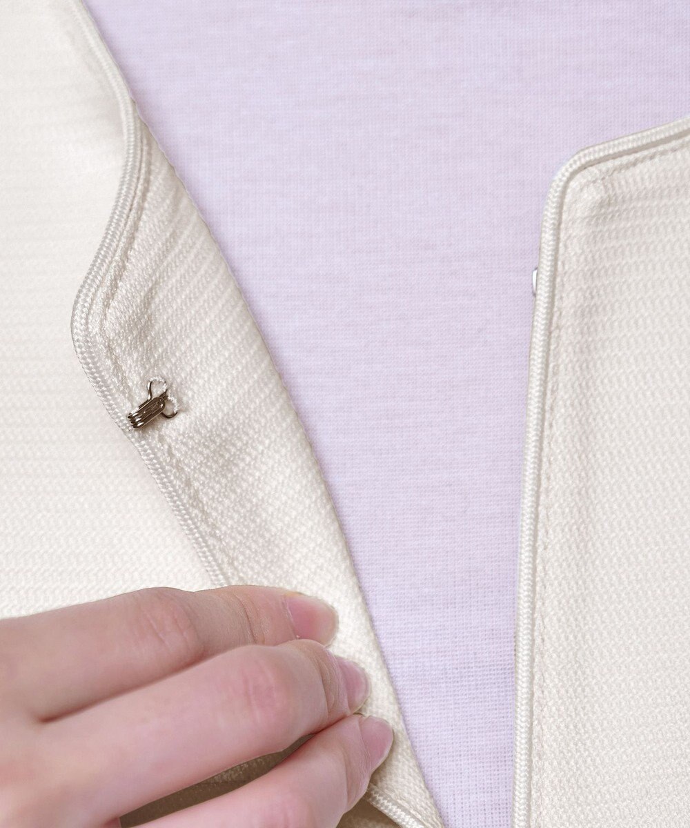 Tiaclasse 【洗える】ワッフルピケジャケット 