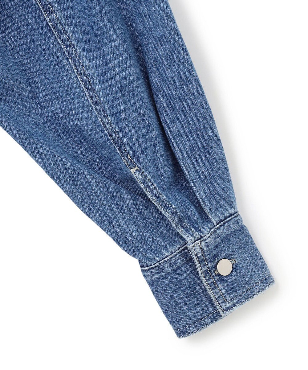 ICB 【WEB限定・洗える】コットンソフトデニム ジャケット 