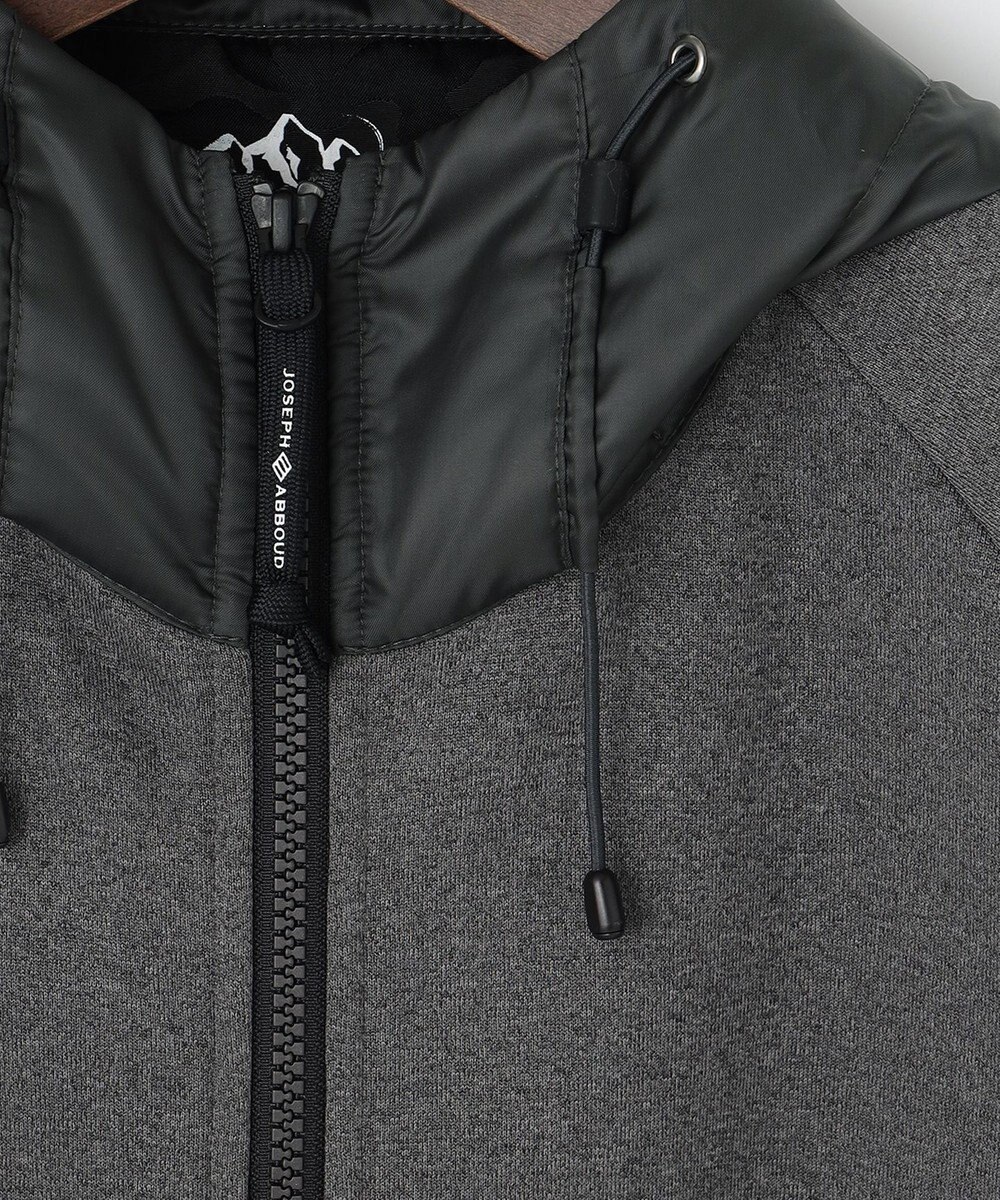 JOSEPH ABBOUD MOUNTAIN 【UNISEX】吸水速乾 バックフリースパーカー 