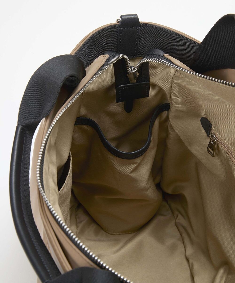 TOPKAPI 【Breath TOPKAPI】Train 防水ポリエステル ショルダー付き A4 トートバッグ / キャリー対応 