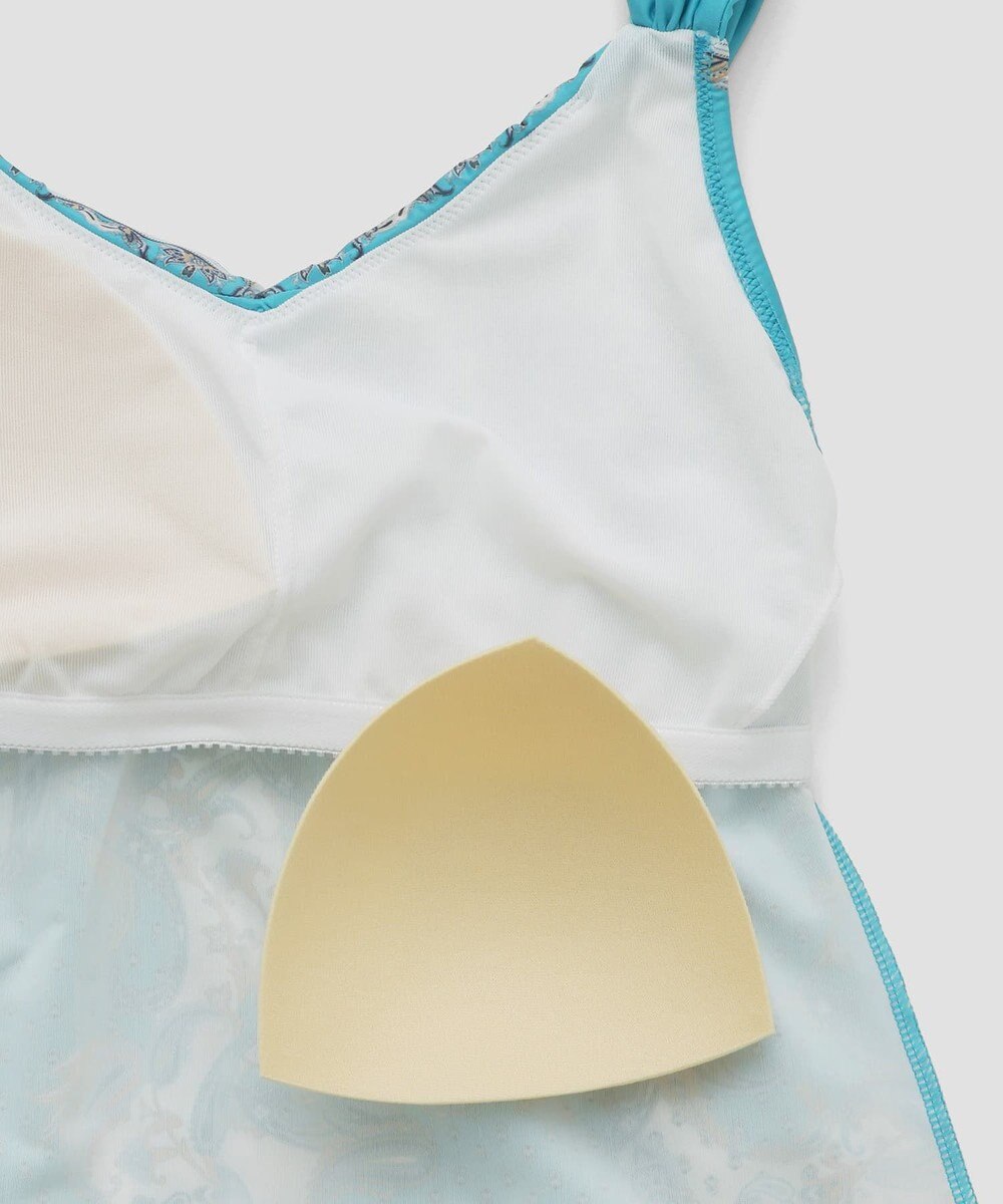 San-ai Resort（三愛水着楽園） ロングパンツセット　9M・11L　【Coral veil（コーラルヴェール）】 