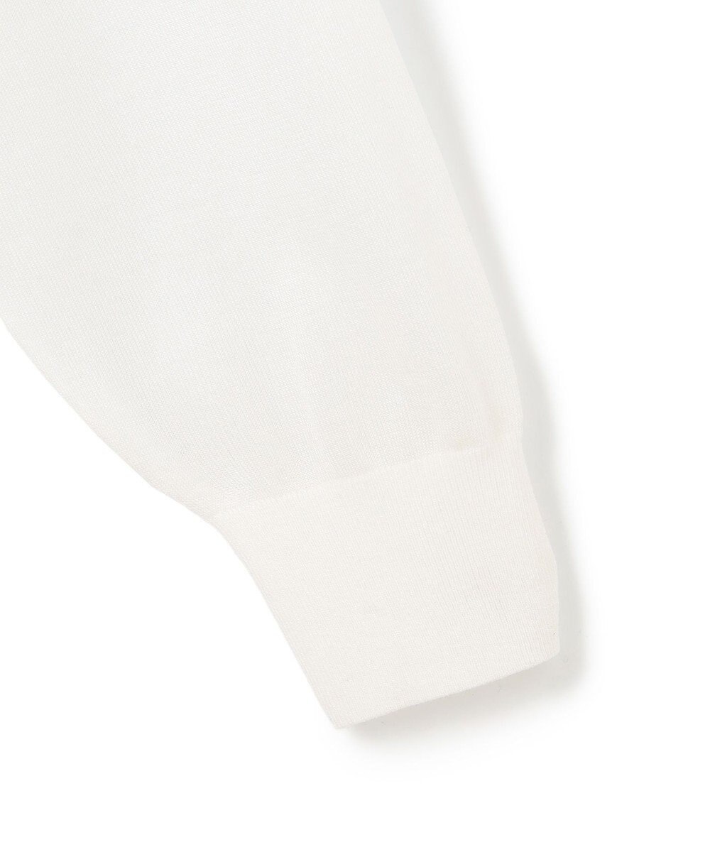 23区 L 【洗える】シャイニーシアー ニット パーカー 