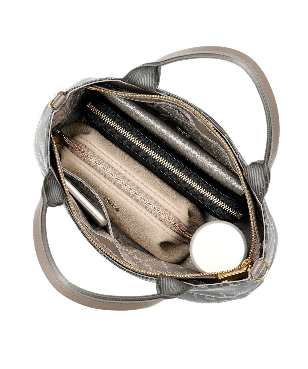 IBIZA モノグラムナイロン　2WAYバッグ 