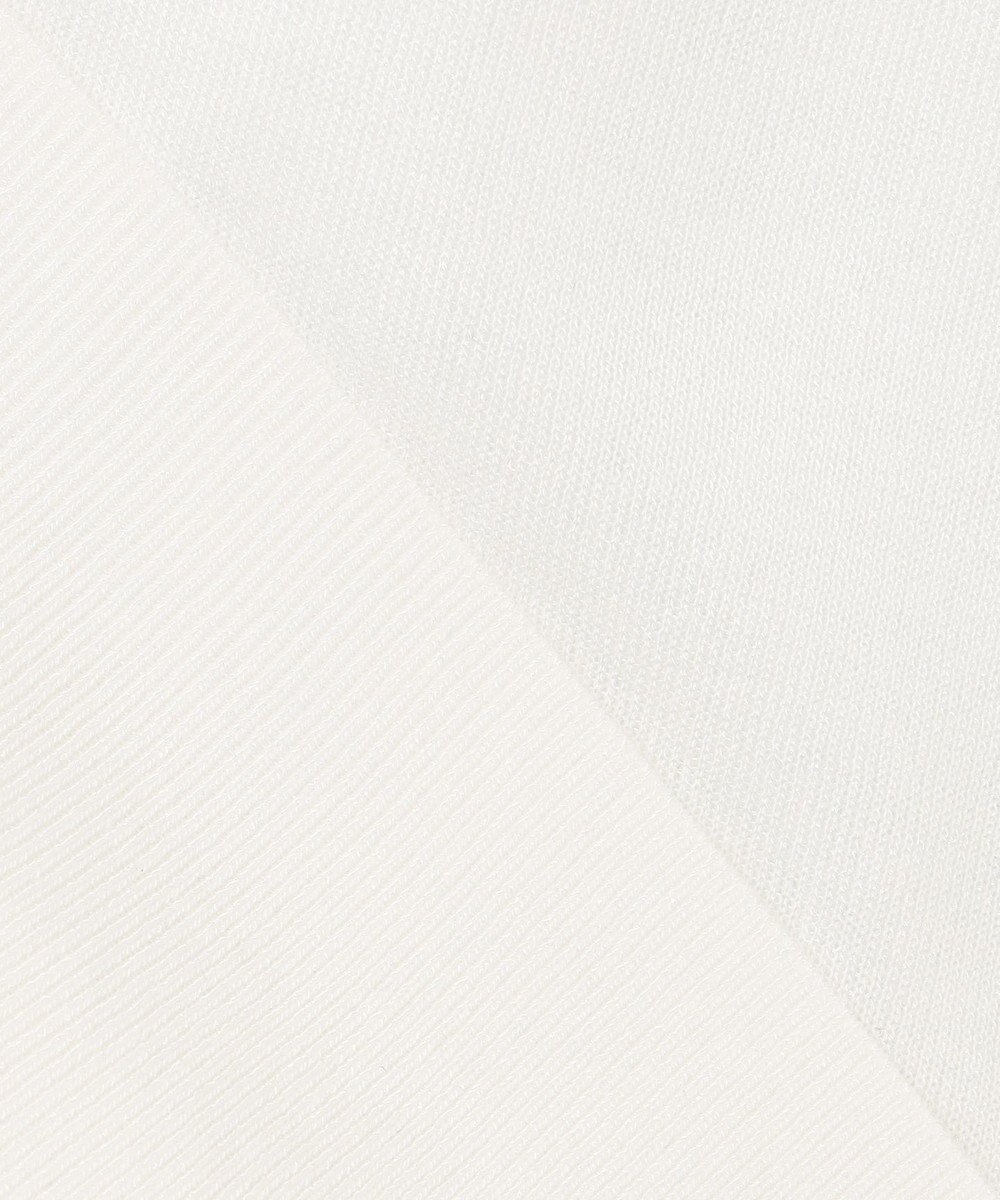 23区 【洗える】シャイニーシアー ニット パーカー 