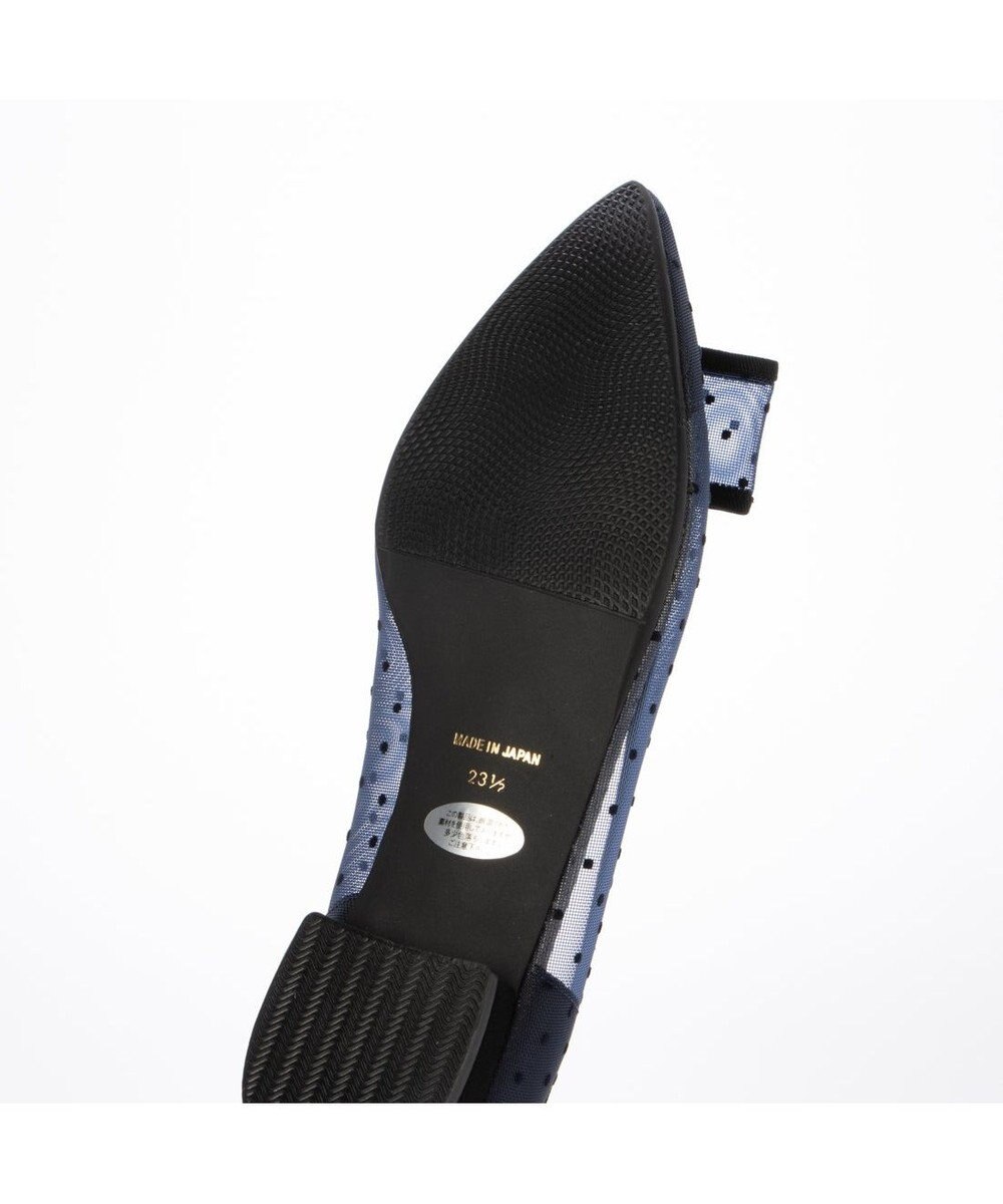 MODE ET JACOMO <carino>ドットチュールパンプス 