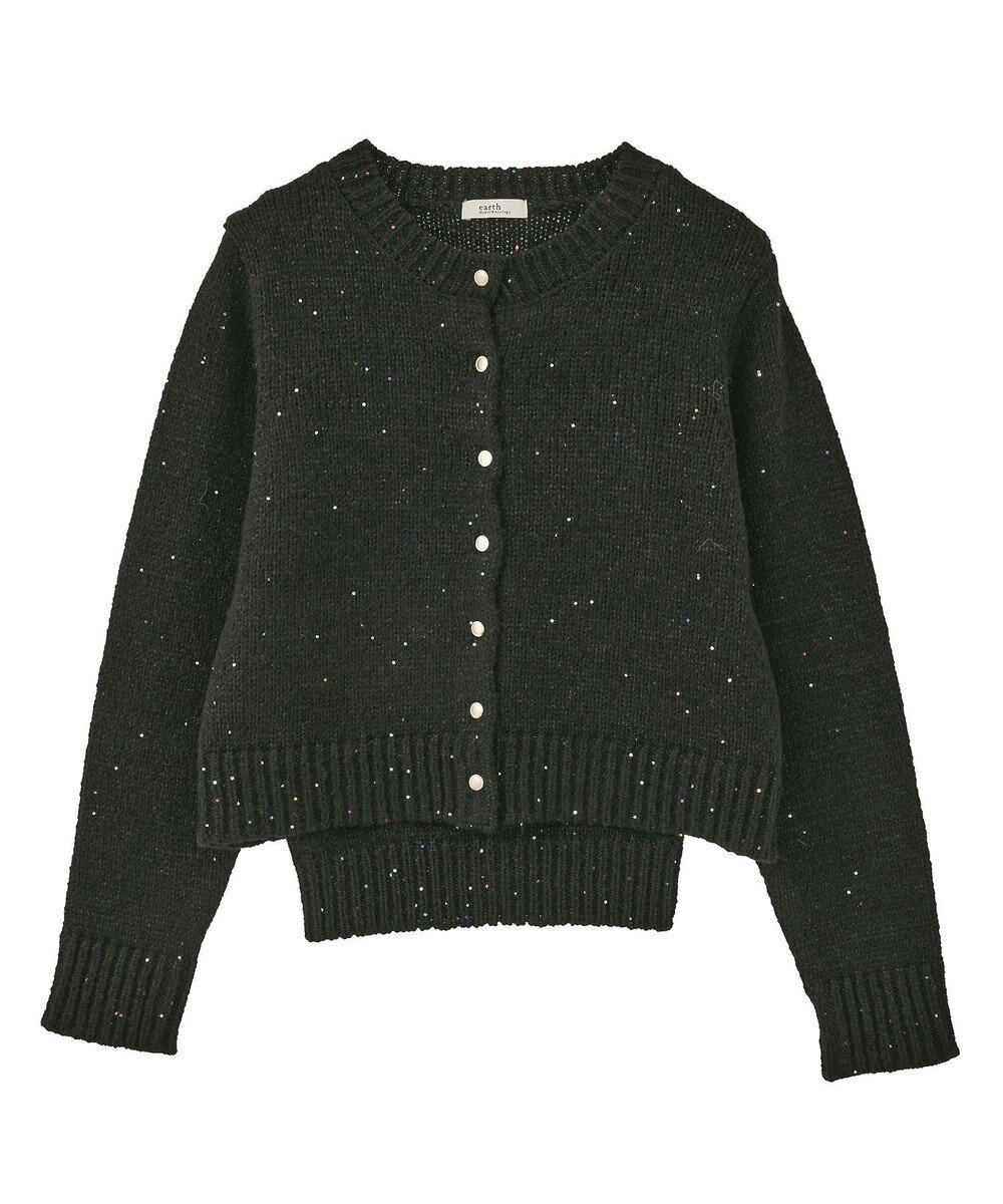 earth music&ecology 【セット2点】SET2点フラワースパンコールカーデ＋ビスチェ 