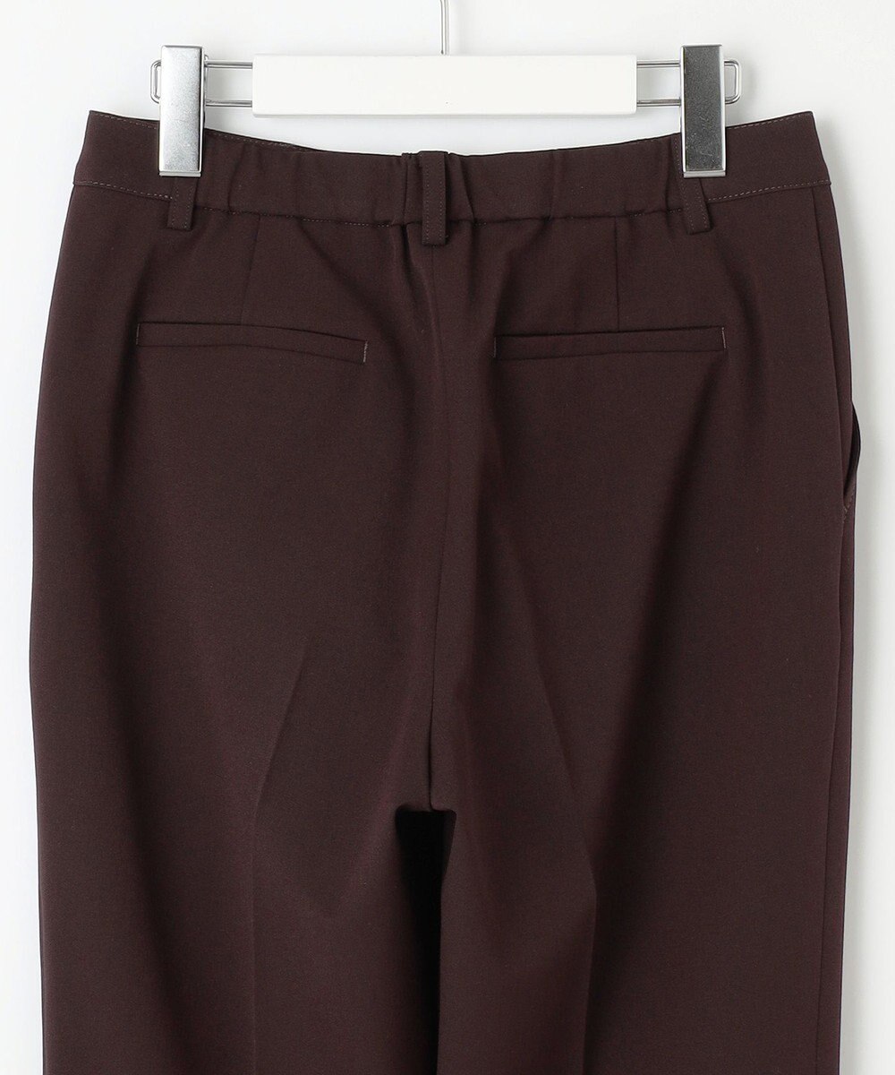 J.PRESS LADIES L 【WEB限定カラーあり・洗える】T/Rアルガンシルク テーパード パンツ 