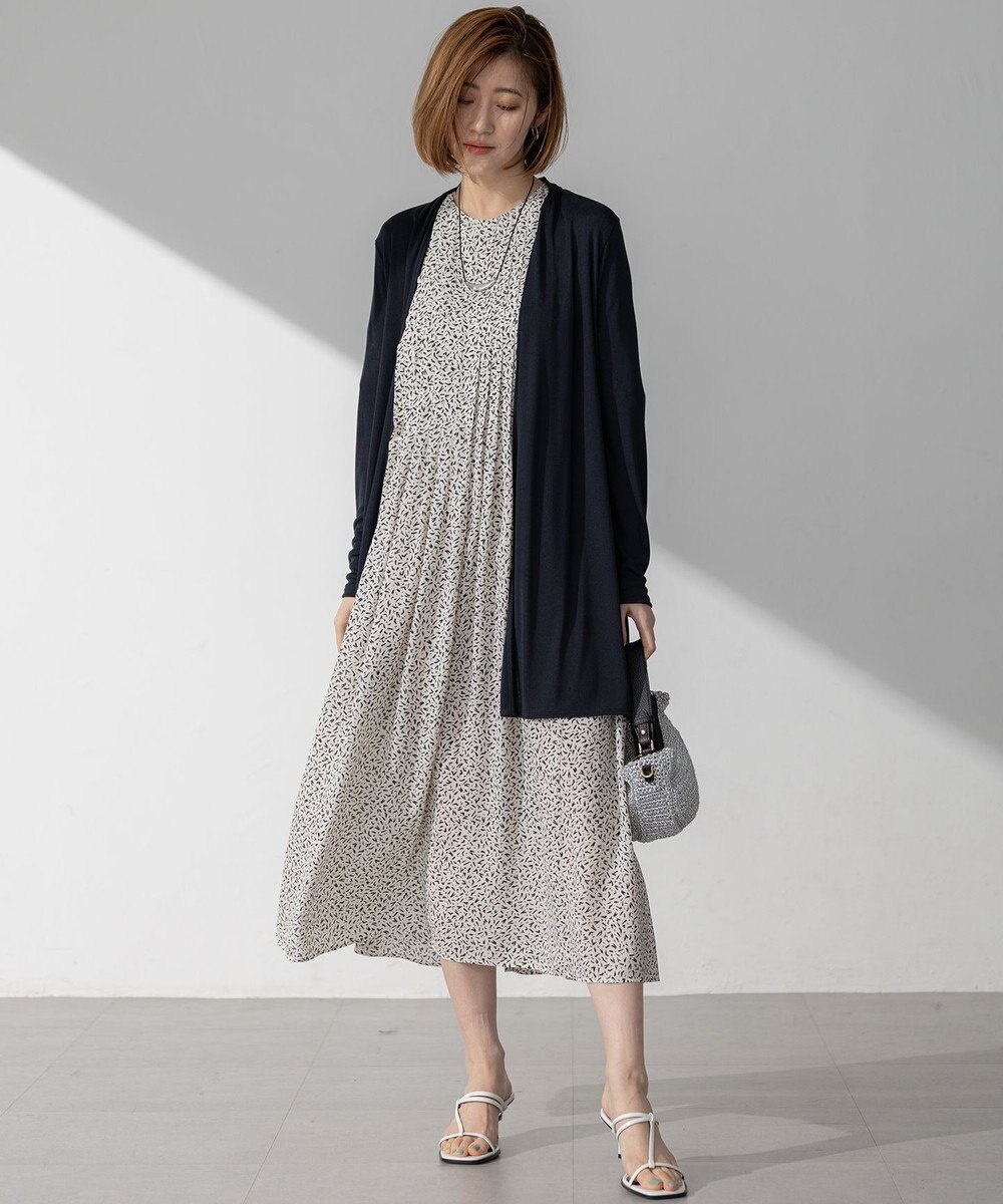 23区 【UVケア/接触冷感】マルチ機能 シアー ロング カーディガン 