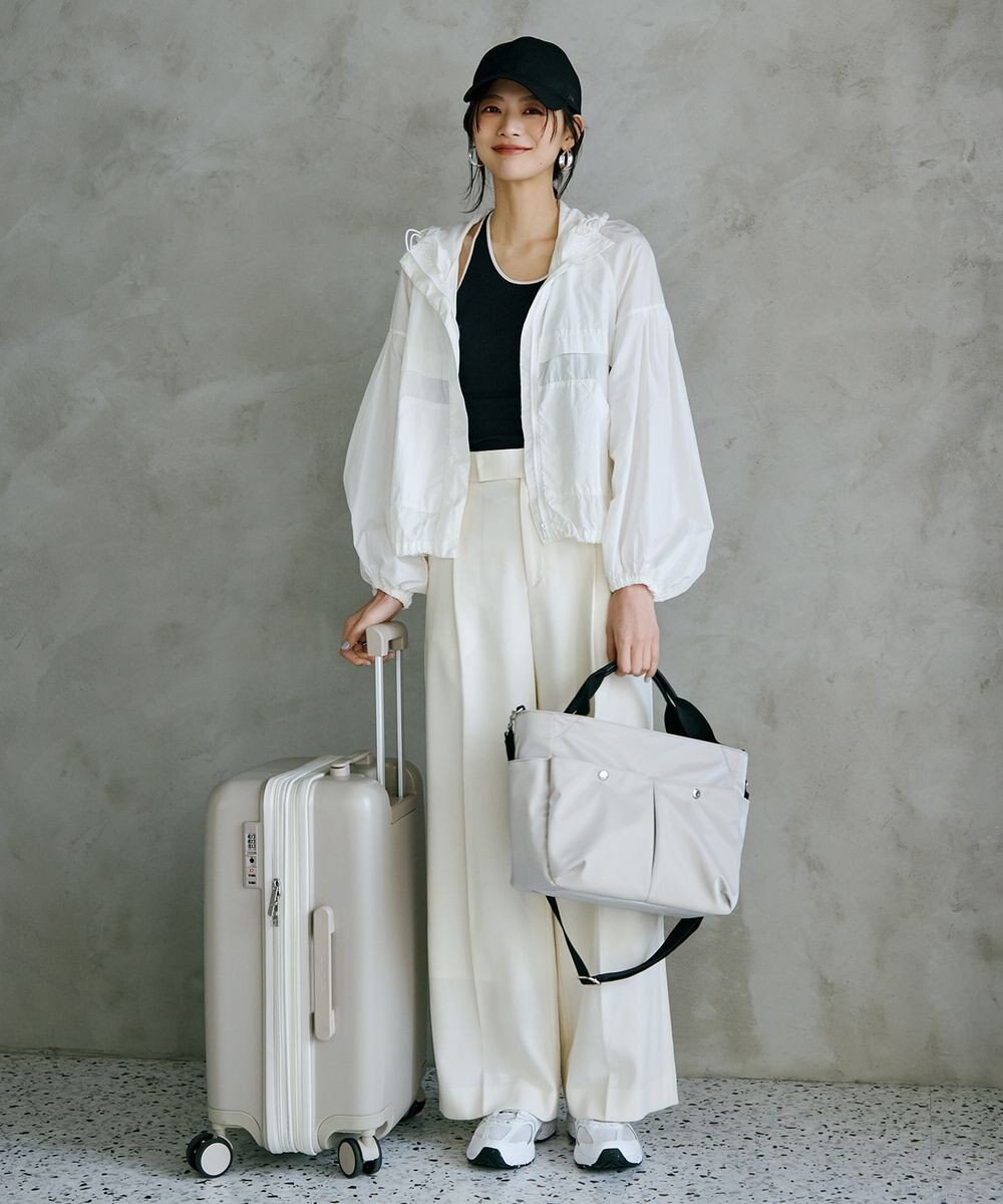 TOPKAPI 【Breath TOPKAPI】Train 防水ポリエステル ショルダー付き A4 トートバッグ / キャリー対応 