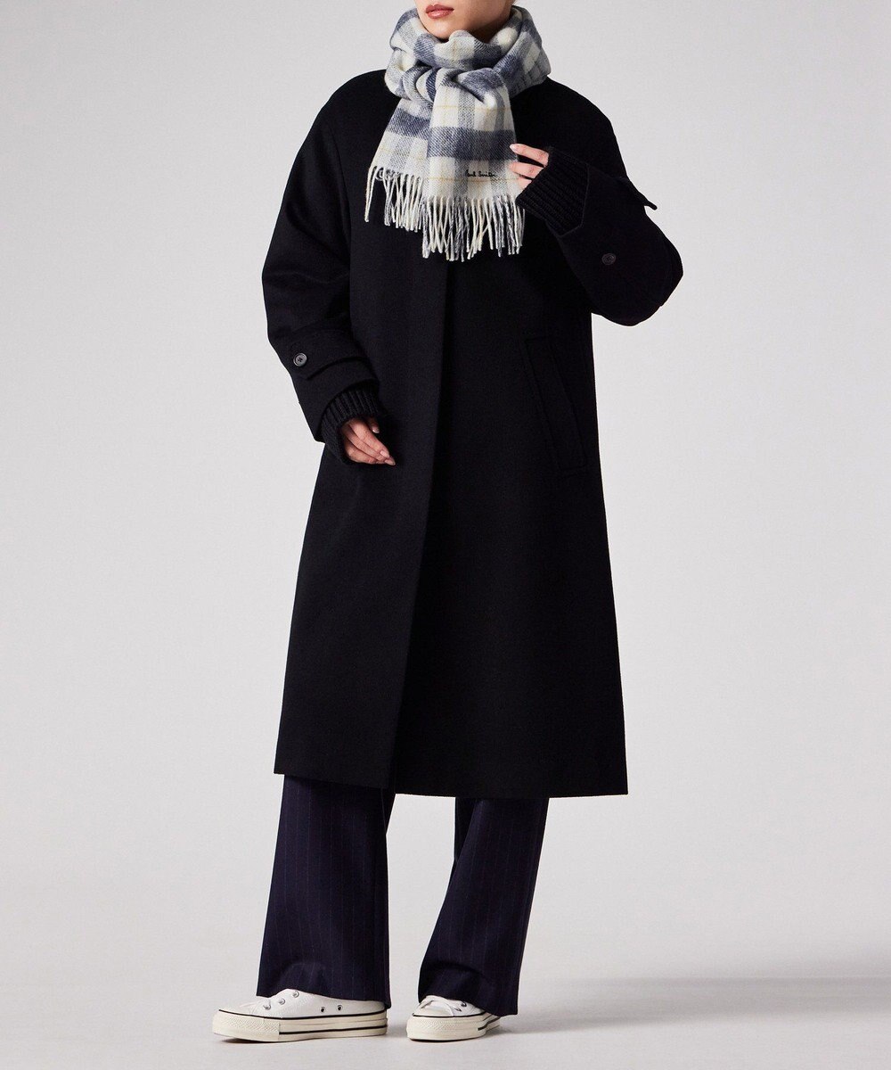 Paul Smith オンブレ リバーシブル チェック マフラー 