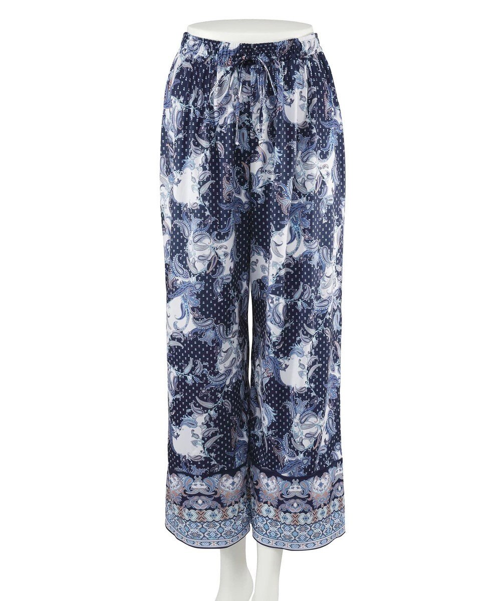 San-ai Resort（三愛水着楽園） ロングパンツセット　9M・11L　【Coral veil（コーラルヴェール）】 