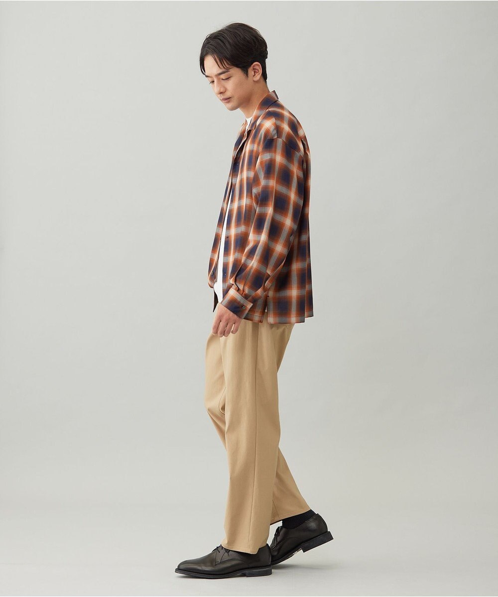 UNFILO MENS COTTON TOUCH 機能美パンツ ストレート 