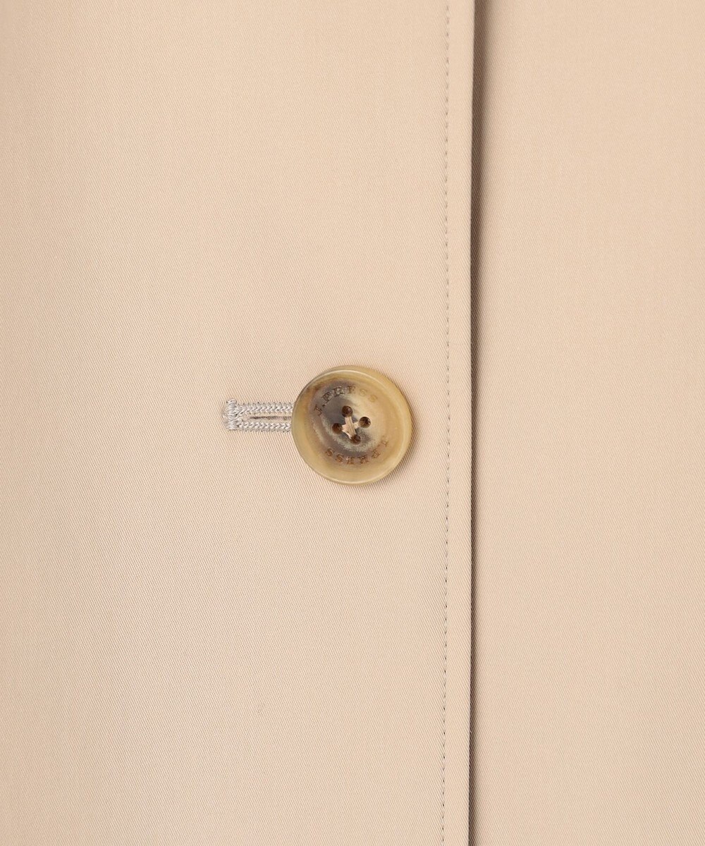 J.PRESS LADIES ドライストレッチ ロング ステンカラー コート 